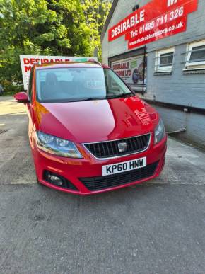 SEAT ALHAMBRA 2011 (60) at Desirable Motors Ltd Tredegar