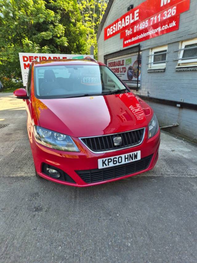 SEAT Alhambra 2.0 TDI CR Ecomotive SE 5dr MPV Diesel Red