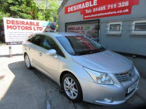 TOYOTA AVENSIS 2011 (11) at Desirable Motors Ltd Tredegar