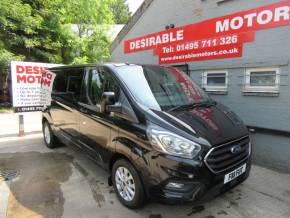 FORD TRANSIT CUSTOM 2018 (68) at Desirable Motors Ltd Tredegar