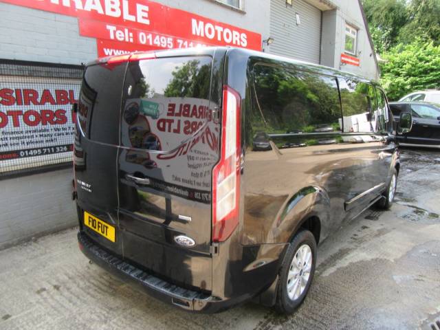 2018 Ford Transit Custom 2.0 EcoBlue 130ps Low Roof Limited Van