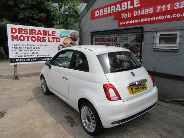 2019 Fiat 500 1.2 Pop 3dr Dualogic