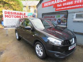 NISSAN QASHQAI 2010 (60) at Desirable Motors Ltd Tredegar