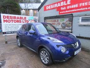 NISSAN JUKE at Desirable Motors Ltd Tredegar