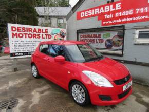 SUZUKI SWIFT at Desirable Motors Ltd Tredegar