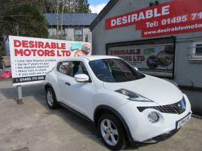 NISSAN JUKE at Desirable Motors Ltd Tredegar