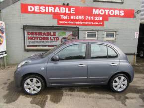 NISSAN MICRA at Desirable Motors Ltd Tredegar