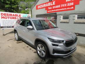 ŠKODA KODIAQ at Desirable Motors Ltd Tredegar