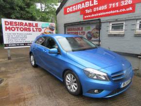MERCEDES BENZ A CLASS at Desirable Motors Ltd Tredegar