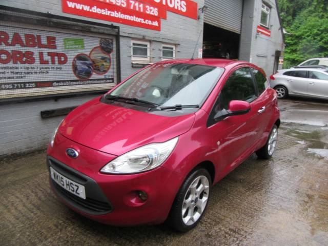 2015 Ford Ka 1.2 Titanium 3dr [Start Stop]