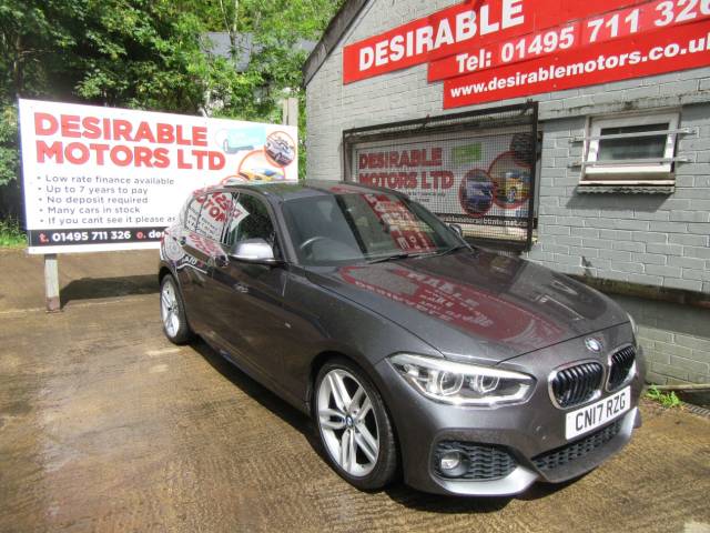 BMW 1 Series 2.0 118d M Sport 5dr [Nav] Hatchback Diesel Grey