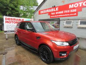 LAND ROVER RANGE ROVER SPORT at Desirable Motors Ltd Tredegar