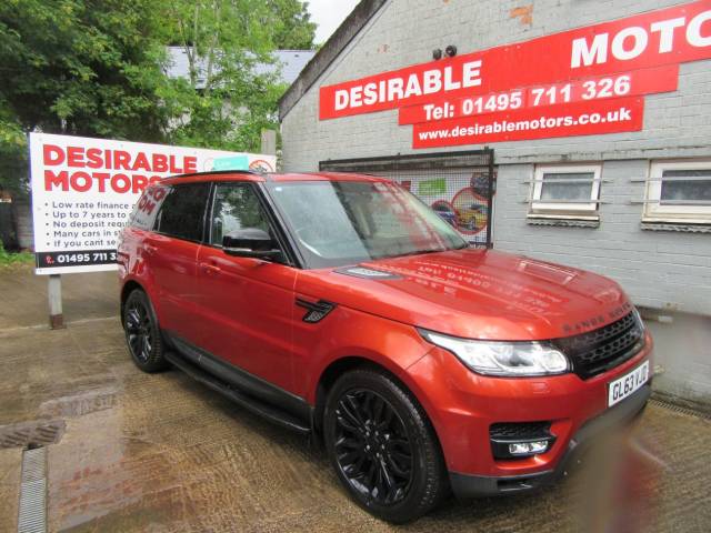 Land Rover Range Rover Sport 3.0 SDV6 HSE Dynamic 5dr Auto Estate Diesel Red