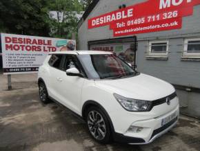 SSANGYONG TIVOLI at Desirable Motors Ltd Tredegar