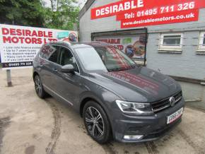 VOLKSWAGEN TIGUAN at Desirable Motors Ltd Tredegar