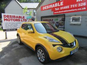 NISSAN JUKE at Desirable Motors Ltd Tredegar