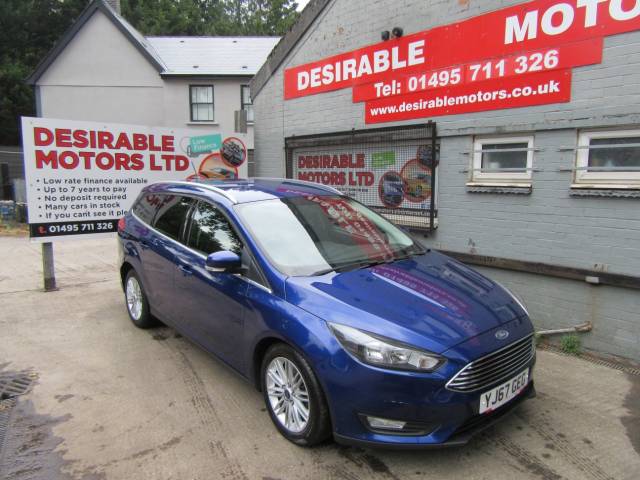 Ford Focus 1.5 TDCi 120 Zetec Edition 5dr Estate Diesel Blue