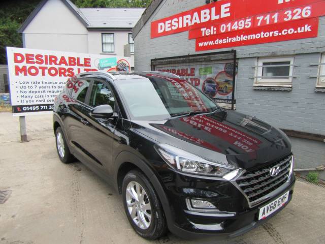 Hyundai TUCSON 1.6 GDi SE Nav 5dr 2WD Estate Petrol Black