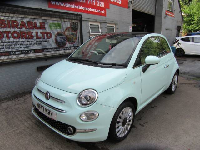 2017 Fiat 500 1.2 Lounge 3dr