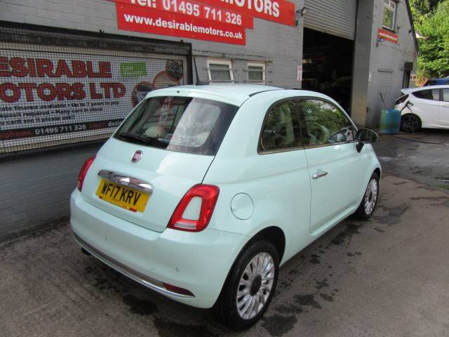 2017 Fiat 500 1.2 Lounge 3dr