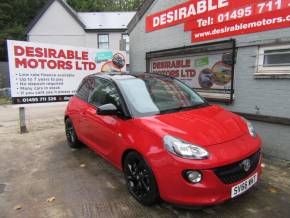 VAUXHALL ADAM at Desirable Motors Ltd Tredegar