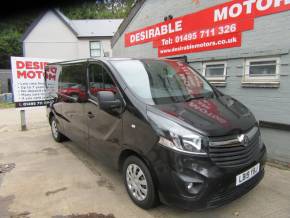 VAUXHALL VIVARO at Desirable Motors Ltd Tredegar